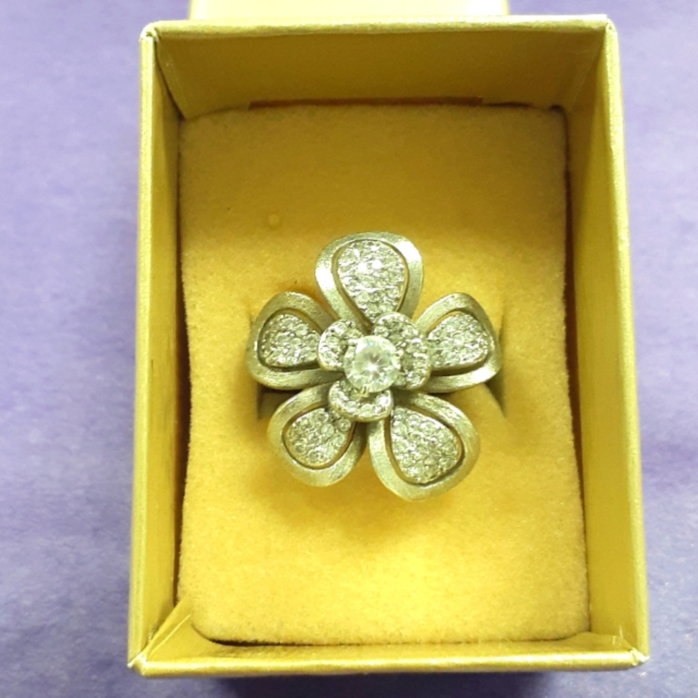 Vintage Sterling Silver Flower